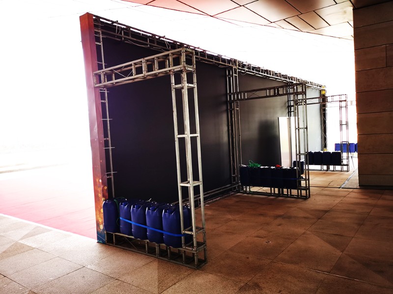 展会活动桁架出租 背景签到板桁架搭建