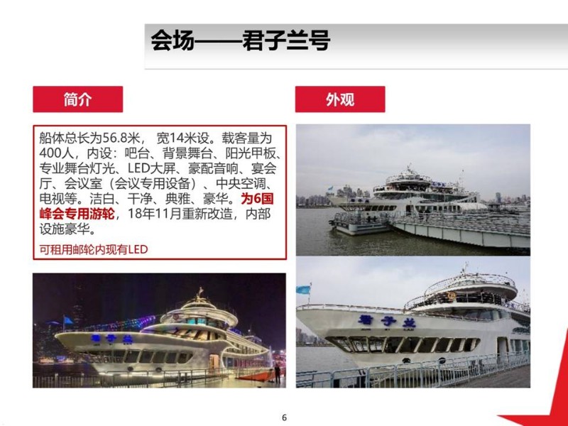 展会场地 新黄埔号游船 游览包船介绍